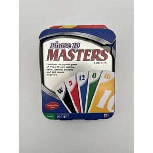 2008 Fundex Games Phase 10: Masters Edition. Brand New in Open Package.